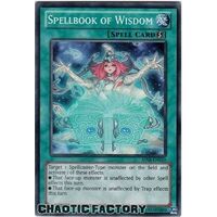 Spellbook of Wisdom - AP04-EN010 - Super Rare LP