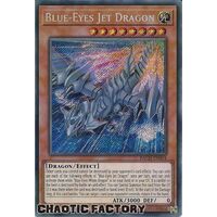 BACH-EN004 Blue-Eyes Jet Dragon Secret Rare 1st Edition NM