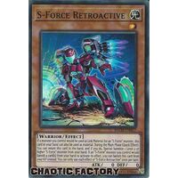 BACH-EN017 S-Force Retroactive Super Rare 1st Edition NM