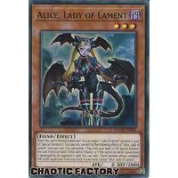BACH-EN028 Alice, Lady of Lament Super Rare 1st Edition NM