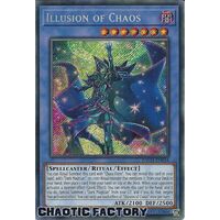 BACH-EN034 Illusion of Chaos Secret Rare 1st Edition NM