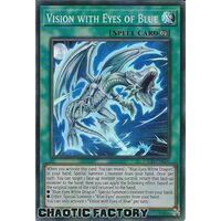 BACH-EN050 Vision with Eyes of Blue Super Rare 1st Edition NM