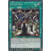 BACH-EN063 Sales Ban Secret Rare 1st Edition NM
