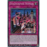 BACH-EN068 Dinomorphia Domain Secret Rare 1st Edition NM