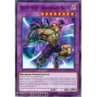 BETB-EN037 Destiny HERO - Dreadnought Master Super Rare 1st Edition NM