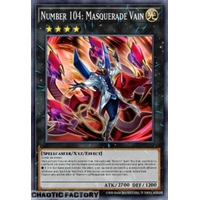 BETB-EN042 Number 104: Masquerade V Secret Rare 1st Edition NM