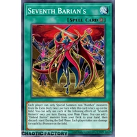 BETB-EN055 Barian's Seventh Untopia Secret Rare 1st Edition NM