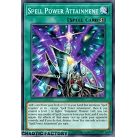 BETB-EN069 Spell Power Attainment Super Rare 1st Edition NM