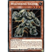 BLAR-EN005 Weathering Soldier Secret Rare 1st Edition NM