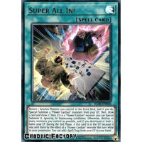 BLAR-EN030 Super All In! Ultra Rare 1st Edition NM