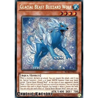 BLAR-EN031 Glacial Beast Blizzard Wolf Secret Rare 1st Edition NM