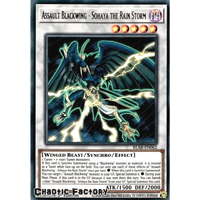 BLAR-EN062 Assault Blackwing - Sohaya the Rain Storm Ultra Rare 1st Edition NM