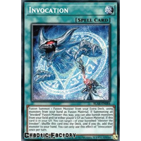 BLAR-EN084 Invocation Secret Rare 1st Edition NM