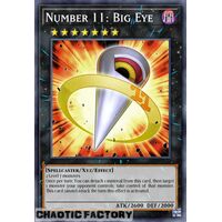 BLC1-EN001 Number 11: Big Eye Secret Rare 1st Edition NM