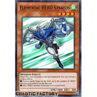 BLC1-EN003 Elemental HERO Stratos Secret Rare 1st Edition NM