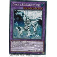 BLC1-EN004 Elemental HERO Absolute Zero Secret Rare 1st Edition NM