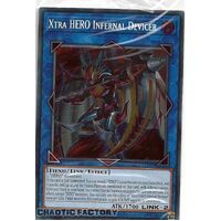 BLC1-EN009 Xtra HERO Infernal Devicer Secret Rare 1st Edition NM