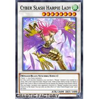 BLC1-EN010 Cyber Slash Harpie Lady Secret Rare 1st Edition NM