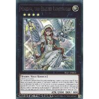 SILVER ULTRA RARE BLC1-EN013 Minerva, the Exalted Lightsworn 1st Edition NM