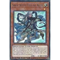 SILVER ULTRA RARE BLC1-EN014 Sage with Eyes of Blue 1st Edition NM