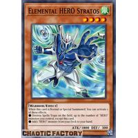 BLC1-EN022 Elemental HERO Stratos (alternate art) Ultra Rare 1st Edition NM
