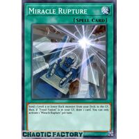 BLC1-EN025 Miracle Rupture Ultra Rare 1st Edition NM