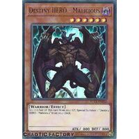BLC1-EN030 Destiny HERO - Malicious Ultra Rare 1st Edition NM