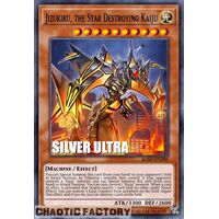 SILVER ULTRA RARE BLC1-EN036 Jizukiru, the Star Destroying Kaiju 1st Edition NM