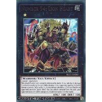 SILVER ULTRA RARE BLC1-EN037 Number 54: Lion Heart 1st Edition NM