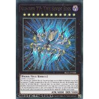 SILVER ULTRA RARE BLC1-EN038 Number 77: The Seven Sins 1st Edition NM