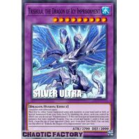 SILVER ULTRA RARE BLC1-EN045 Trishula, the Dragon of Icy Imprisonment 1st Edition NM
