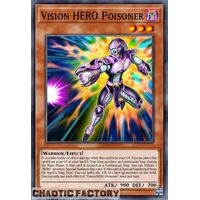 BLC1-EN083 Vision HERO Poisoner Common 1st Edition NM