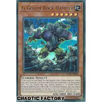 BLCR-EN040 G Golem Rock Hammer Ultra Rare 1st Edition NM