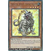 BLCR-EN050 Crystal Beast Topaz Tiger Ultra Rare 1st Edition NM