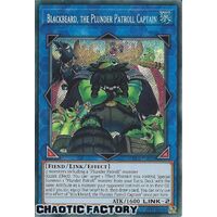 BLCR-EN094 Blackbeard, the Plunder Patroll Captain Secret Rare 1st Edition NM