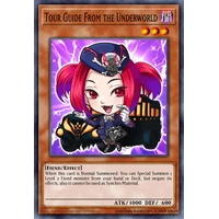 BLGG-EN005 Tour Guide From the Underworld Chibi artwork Secret Rare 1st Edition NM