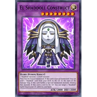 BLGG-EN006 El Shaddoll Construct Chibi artwork Secret Rare 1st Edition NM