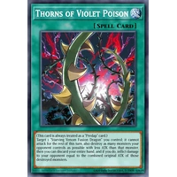 BLGG-EN039 Thorns of Violet Poison Ultra Rare 1st Edition NM