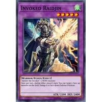 BLGG-EN085 Invoked Raidjin Ultra Rare 1st Edition NM