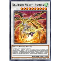 BLGG-EN091 Dragunity Knight - Ascalon Secret Rare 1st Edition NM