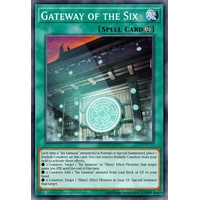 BLGG-EN105 Gateway of the Six Ultra Rare 1st Edition NM