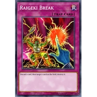 BLGG-EN131 Raigeki Break Ultra Rare 1st Edition NM