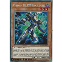 BLHR-EN007 Vision HERO Increase Secret Rare 1st Edition NM