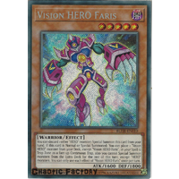 BLHR-EN010 Vision HERO Faris Secret Rare 1st Edition NM