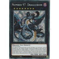 BLHR-EN030 Number 97: Draglubion Secret Rare 1st Edition NM
