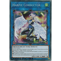 BLHR-EN047 Harpie Conductor Secret Rare 1st Edition NM