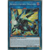BLHR-EN071 Borrelsword Dragon Secret Rare 1st Edition NM