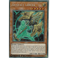 BLHR-EN079 Artifact Lancea Secret Rare 1st Edition NM