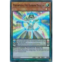 Performapal Five-Rainbow Magician Ultra Rare BLLR-EN005 1st Edition NM