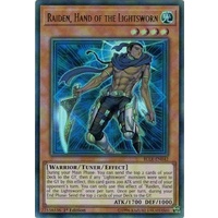 Raiden, Hand of the Lightsworn Ultra Rare BLLR-EN042 NM 1st edition